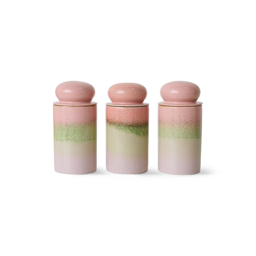70s Ceramics – Storage Jar, Glaze – HKLIVING – view 5