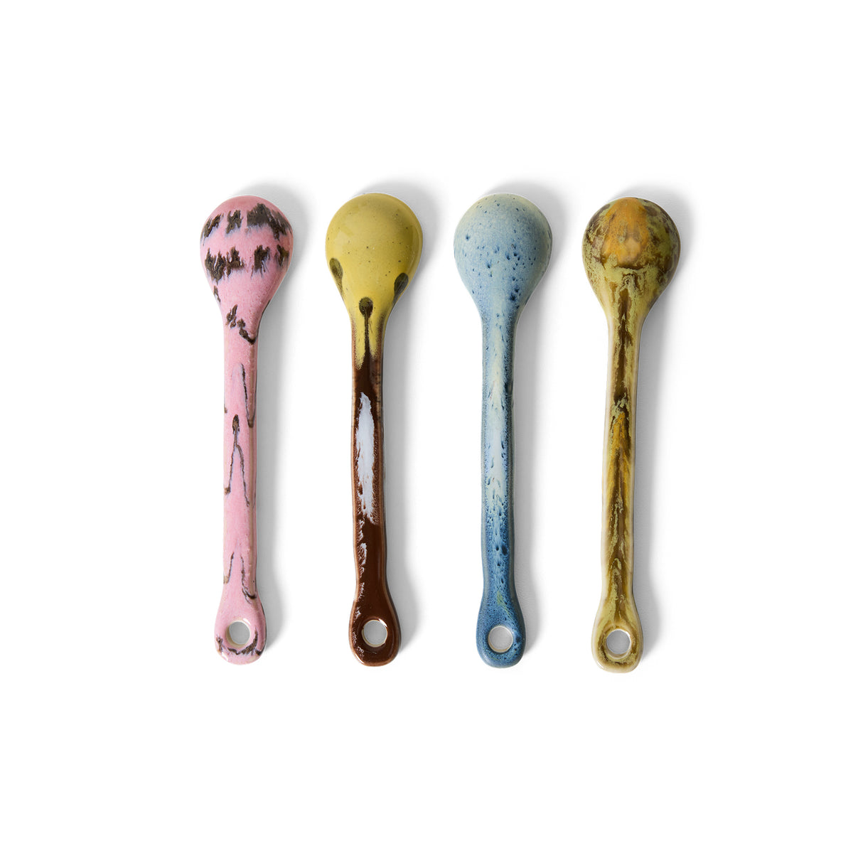 70s Ceramics – Spoons M, Sketch (set of 4) – HKLIVING – view 3