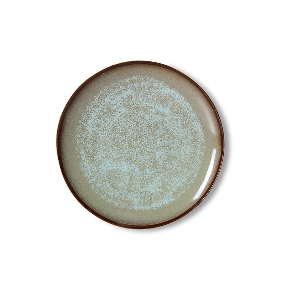 70s Ceramics – Dinner Plates, Contrast (set of 2) – HKLIVING – view 3