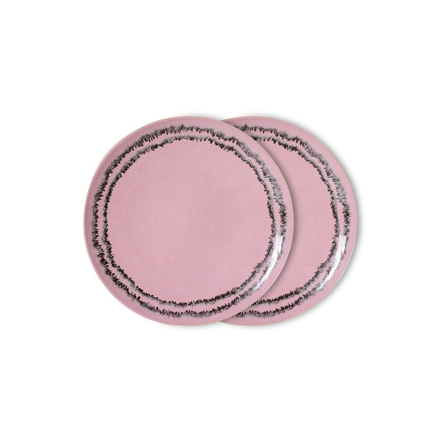 70s Ceramics – Dinner Plates, Bubble (set of 2) – HKLIVING