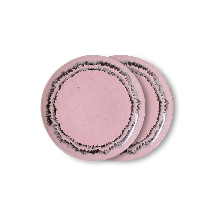 70s Ceramics – Dessertteller, Bubble (2er-Set) – HKLIVING