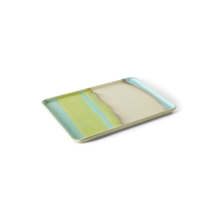 70s Ceramics – Large Tray, Glint – HKLIVING – view 3