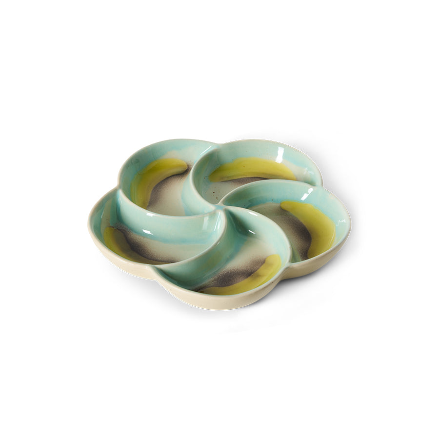 70s Ceramics – Snack Tray, Glint – HKLIVING – view 3