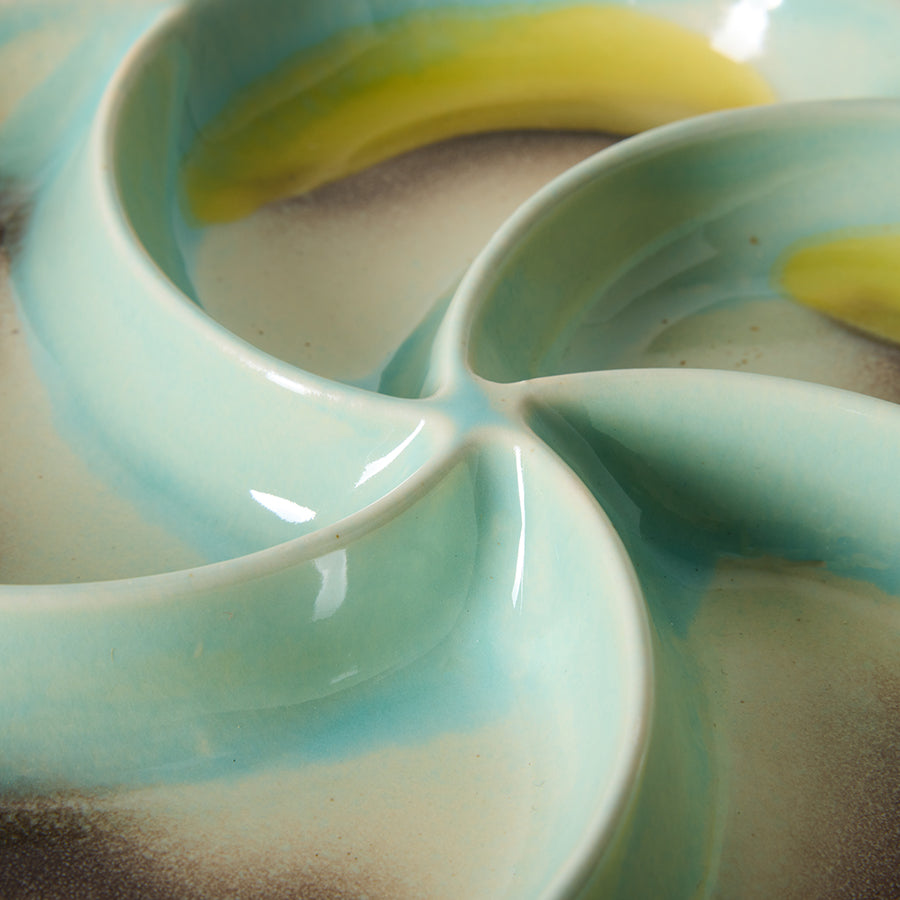 70s Ceramics – Snack Tray, Glint – HKLIVING – view 5