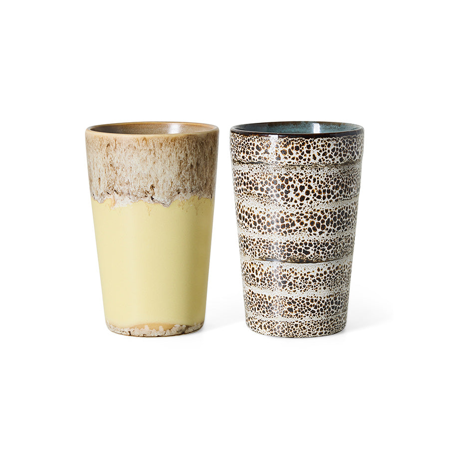 70s Ceramics – Tea Mugs, Dolce (set of 2) – HKLIVING