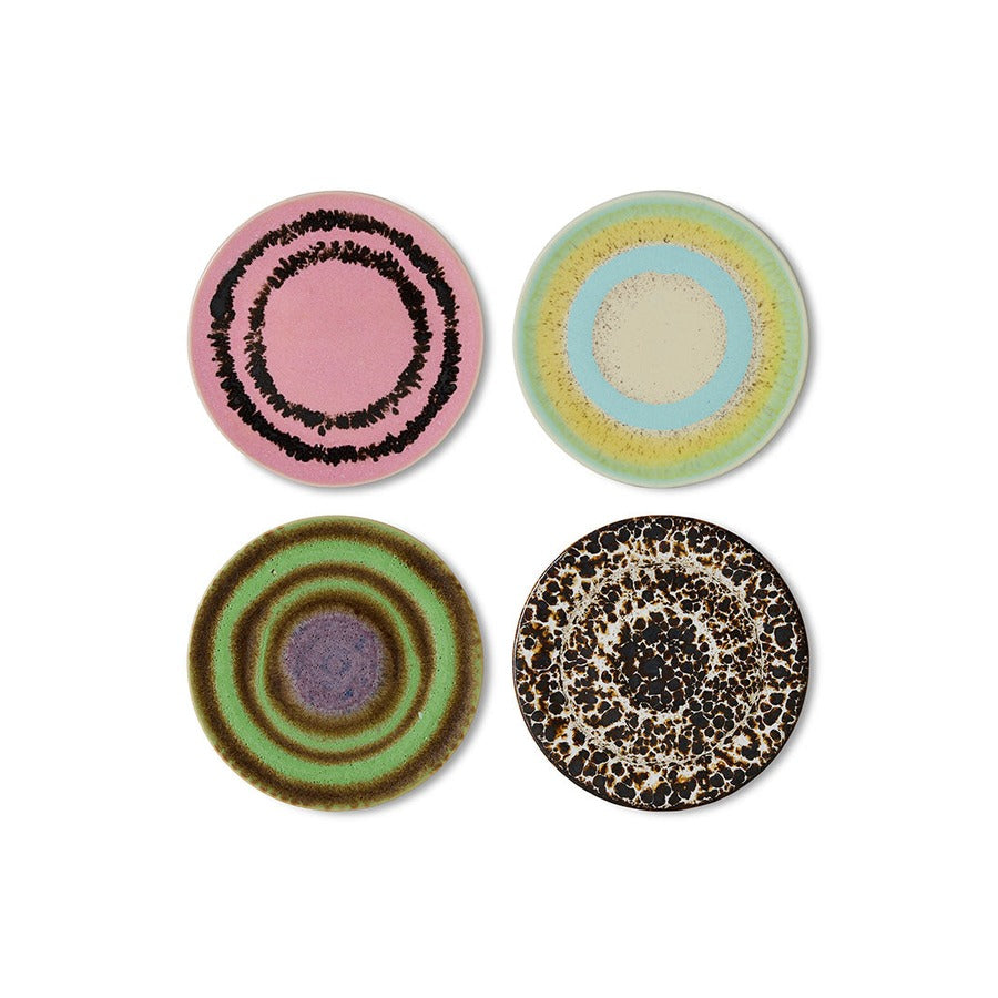 70s Ceramics – Untersetzer, Final Touch (4er-Set) – HKLIVING