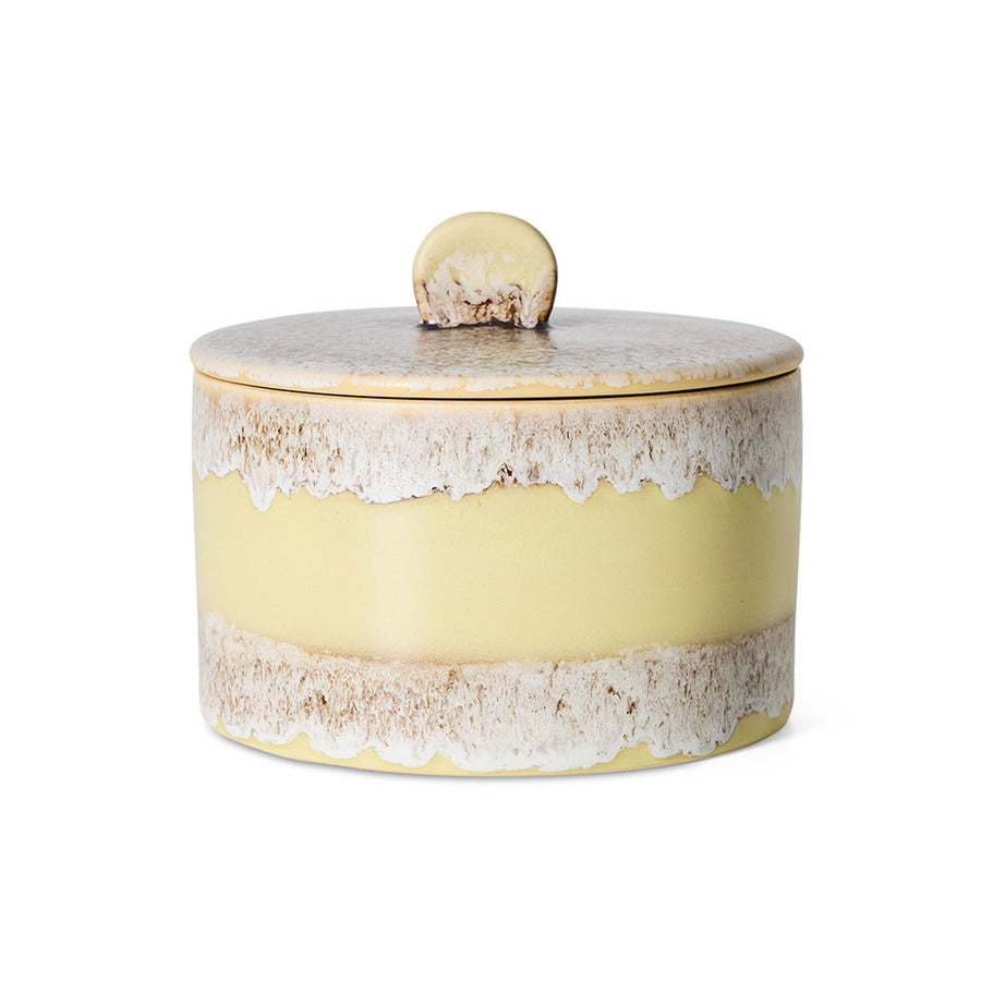 70s Ceramics – Keksdose, Custard – HKLIVING