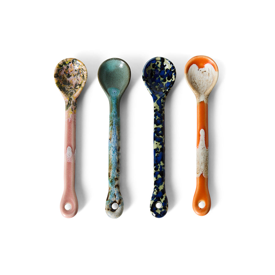 70s Ceramics – Spoons M, Joy (set of 4) – HKLIVING