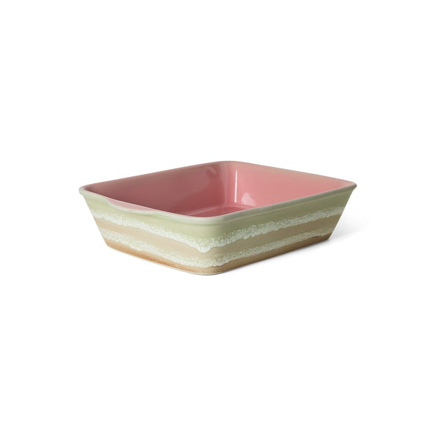 70s Ceramics – Oven Dish Large, Umber – HKLIVING – view 3
