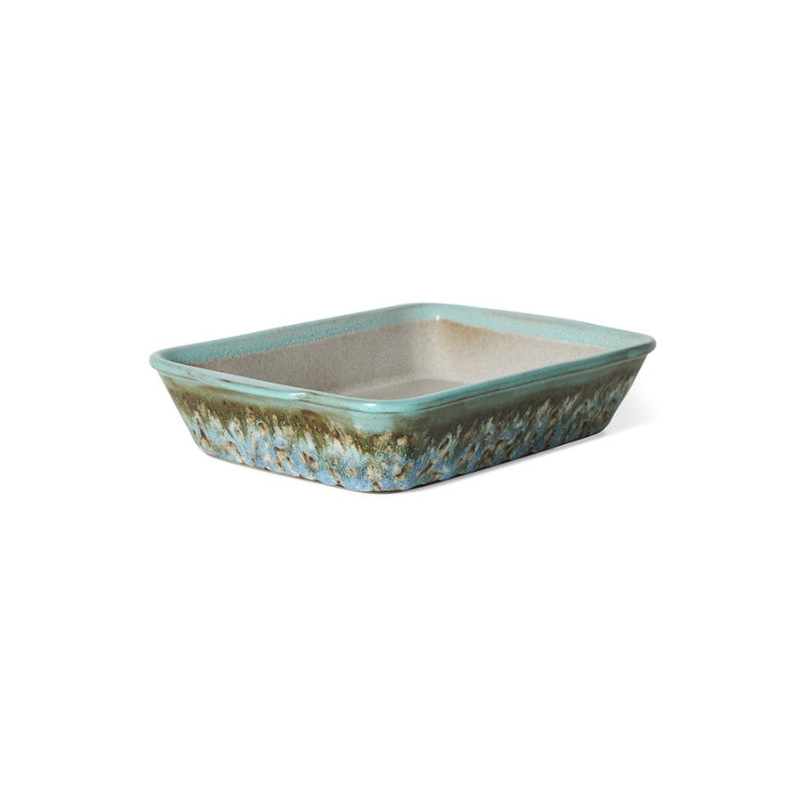 70s Ceramics – Oven Dish Small, Agave – HKLIVING – view 3