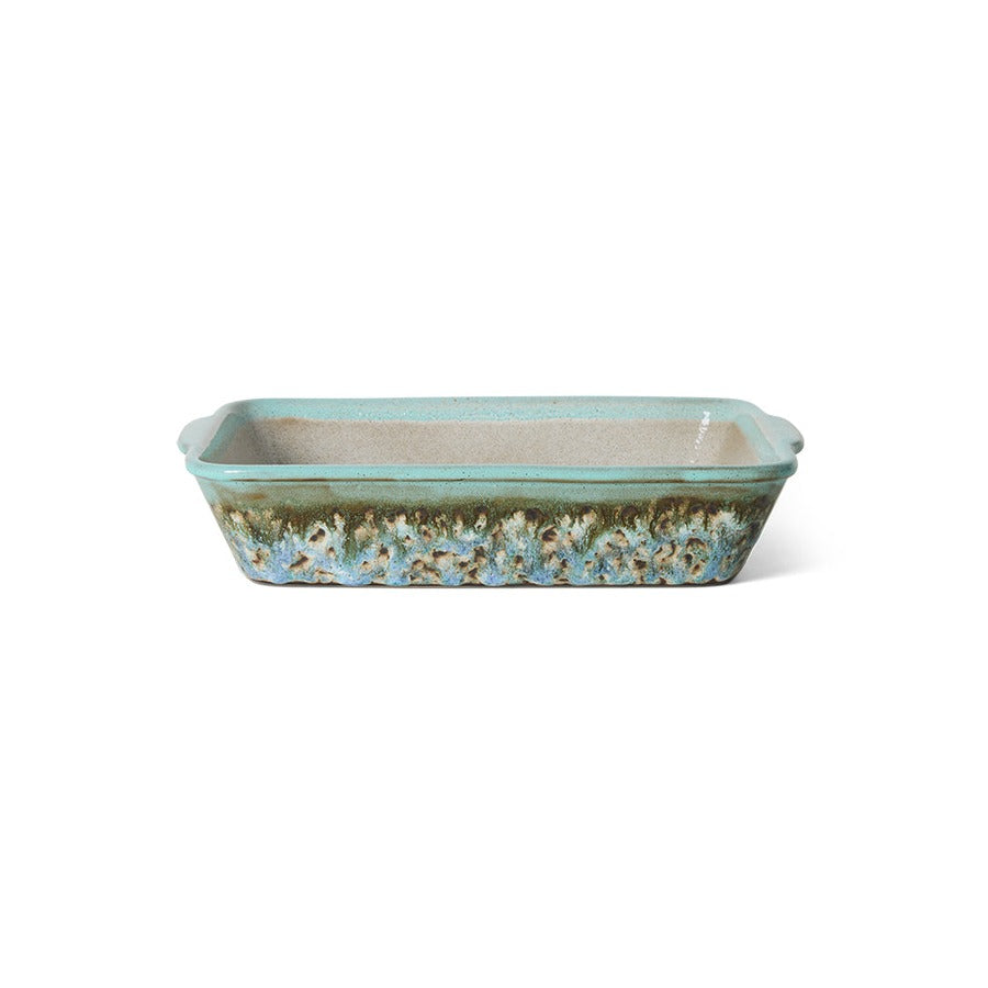 70s Ceramics – Oven Dish Small, Agave – HKLIVING