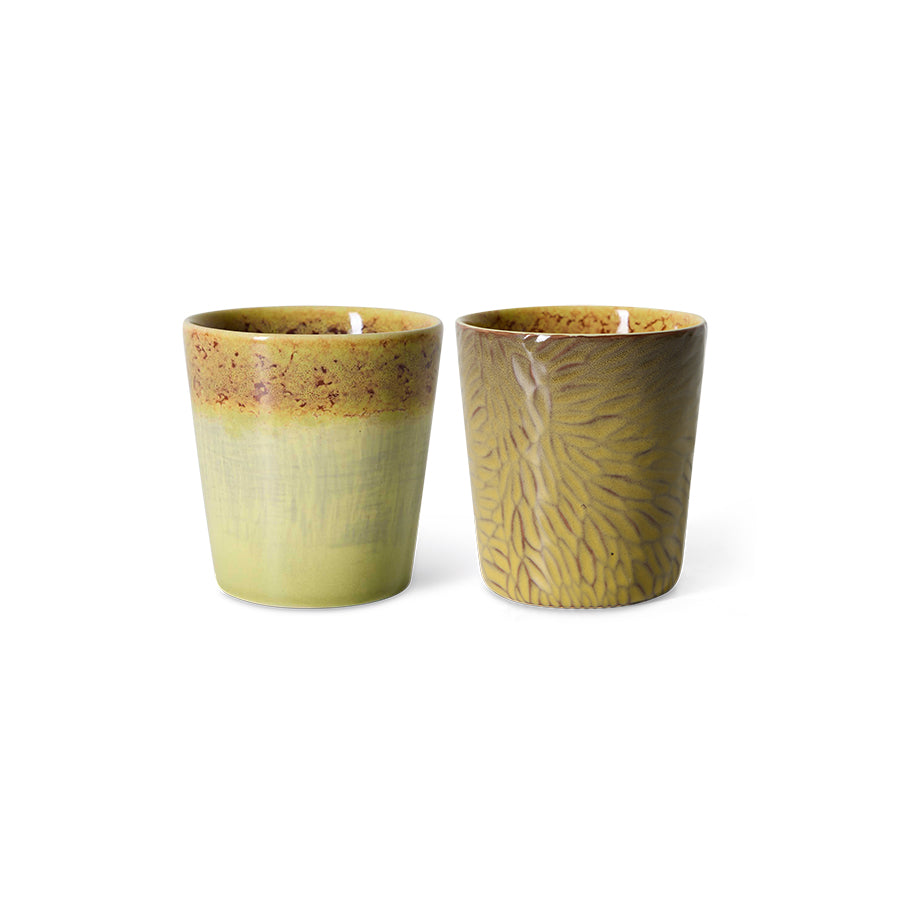 70s Ceramics: Van Gogh Coffee Mugs, Sunflowers (set of 2) – HKLIVING