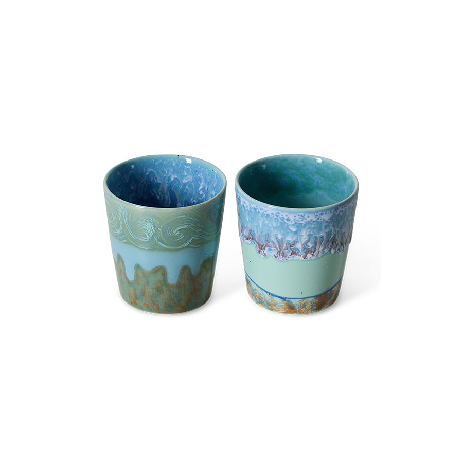 70s Ceramics: Van Gogh Coffee Mugs, Self Portrait (set of 2) – HKLIVING – view 3
