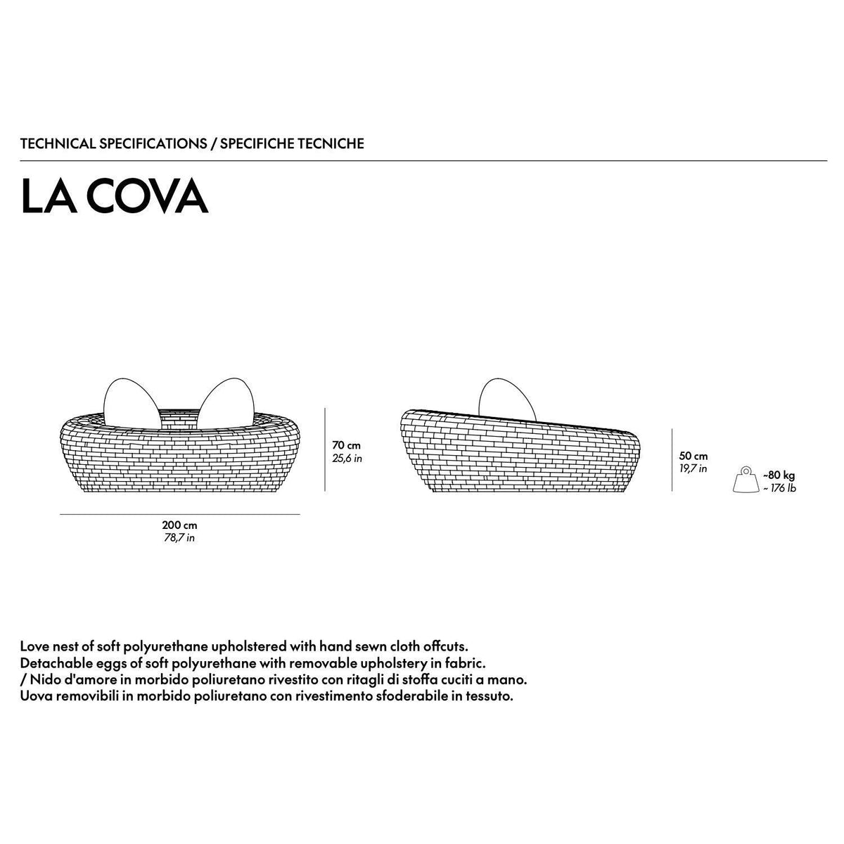 La Cova Sofa - Sculpture - Gufram