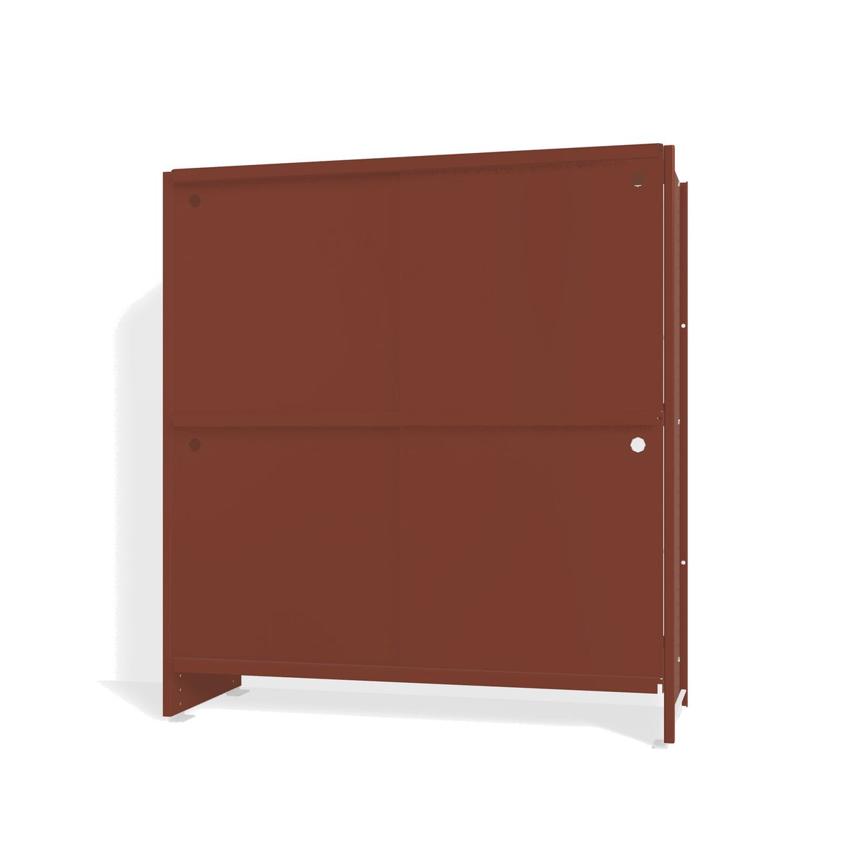 Lehni Aluminium Shelf System Highboard, with sliding doors - Pearl Copper - Lehni
