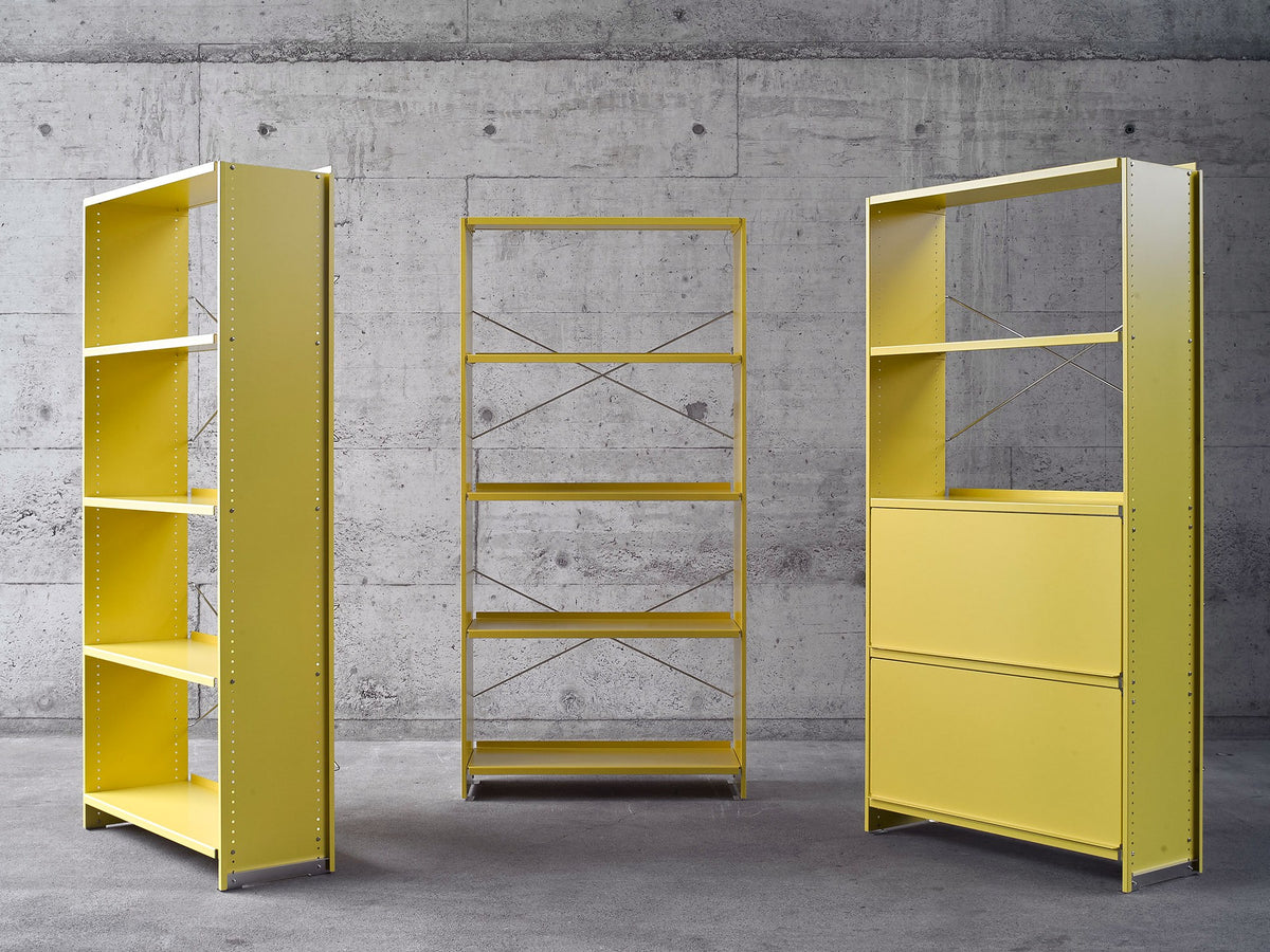 Lehni Aluminium Shelf System by Andreas Christen - Lehni