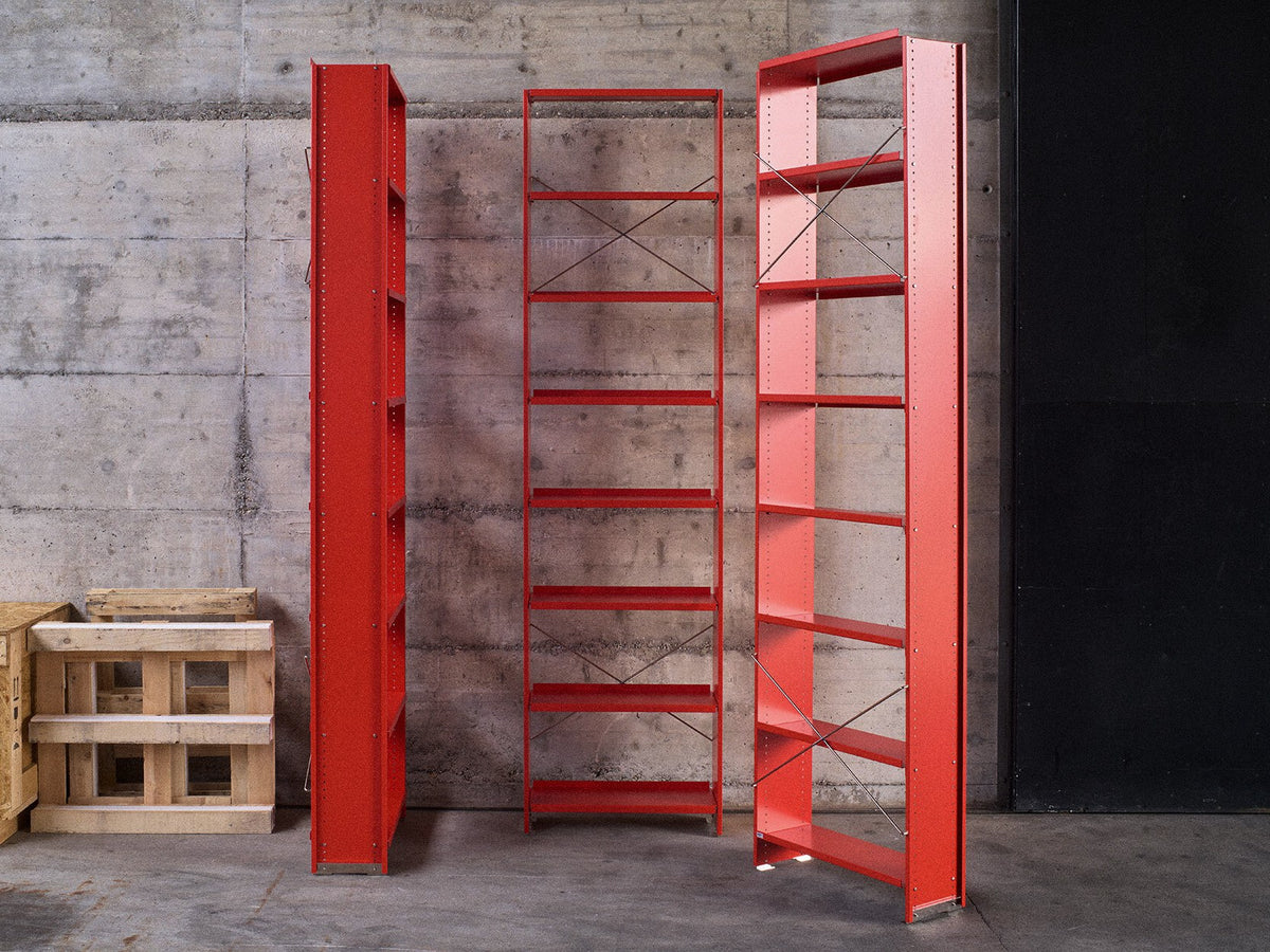 Lehni Aluminium Shelf System by Andreas Christen - Lehni