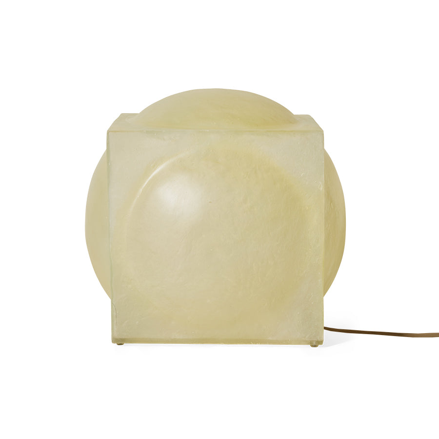 Glassfibre Floor Lamp, Natural – HKLIVING