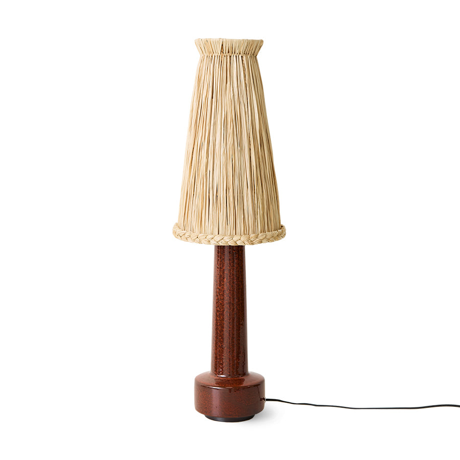 Raffia Lamp Shade – HKLIVING – view 4