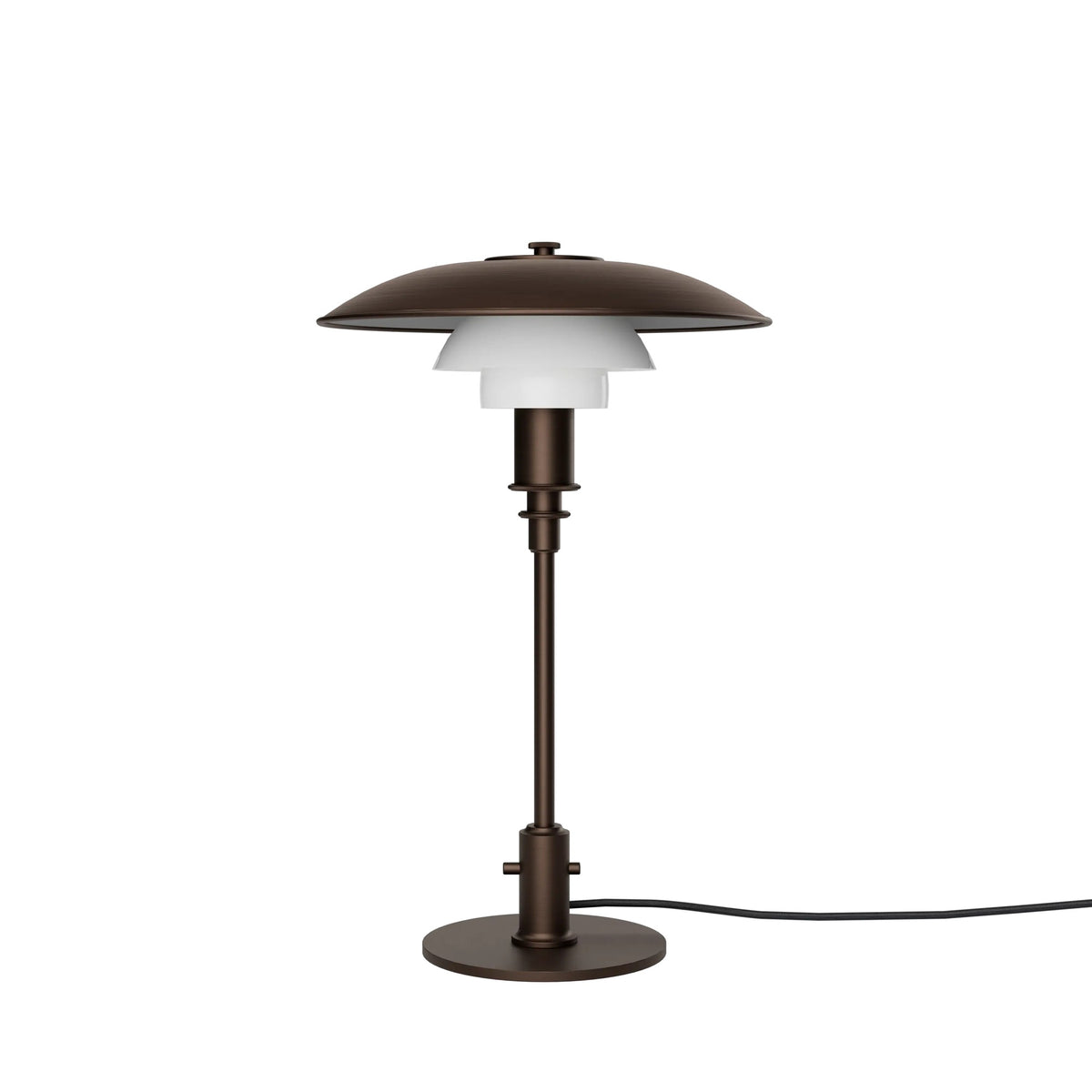 PH 3/2 Aged Brass Opal Table Lamp