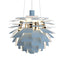 Dusty Blue / Brass Metallised
