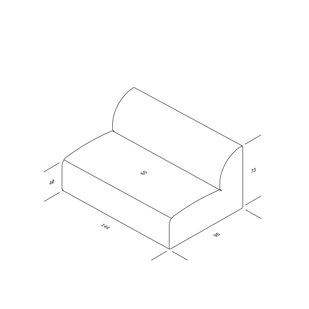 WEBER SOFA Loveseat – OBJEKTE UNSERER TAGE – view 17