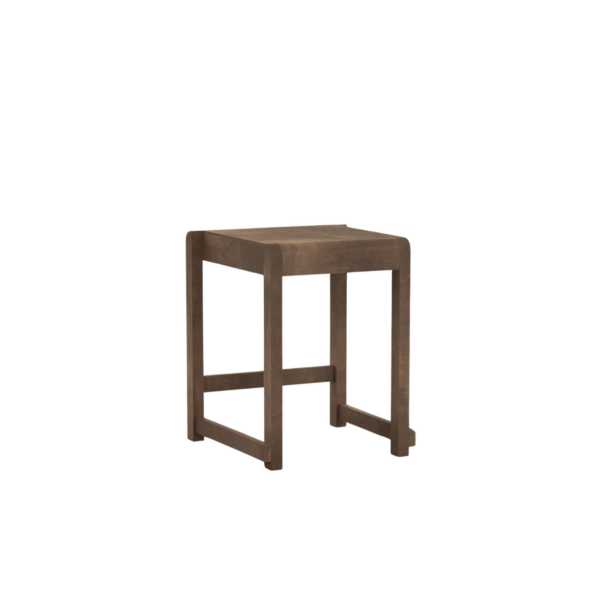 Low Stool 01 - Dark Birch - Stools - Frama