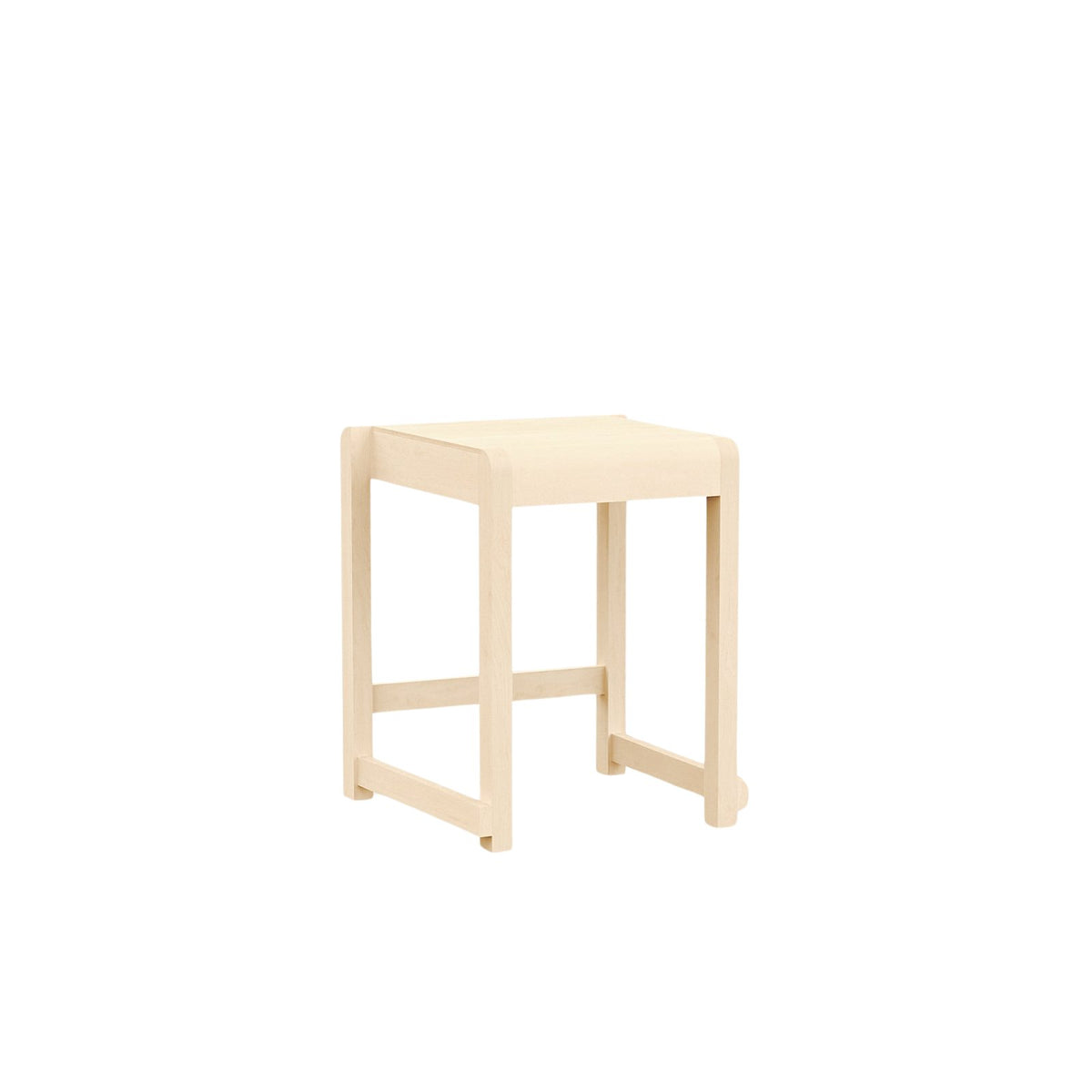 Low Stool 01 - Natural Birch - Stools - Frama