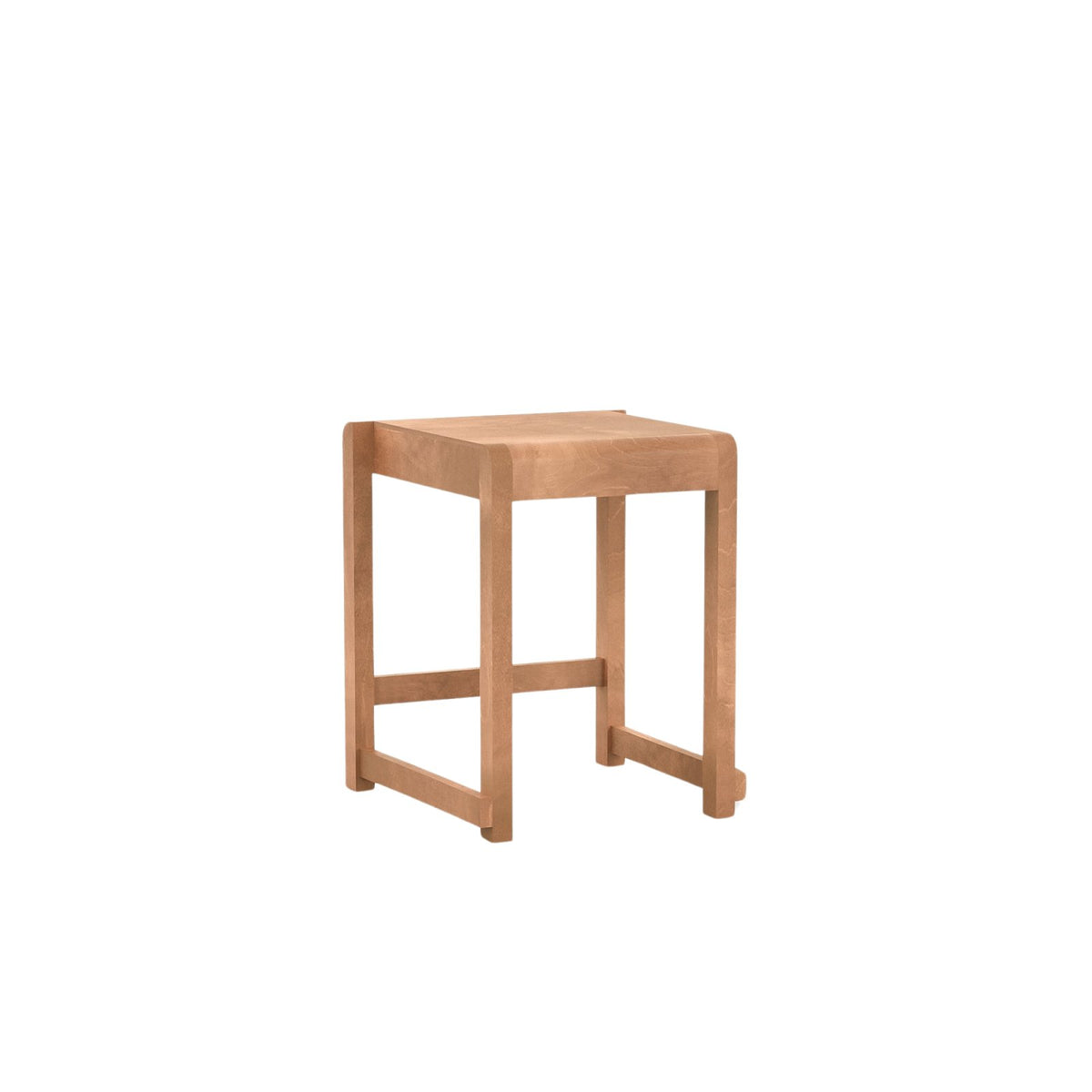 Low Stool 01 - Warm Brown Birch - Stools - Frama