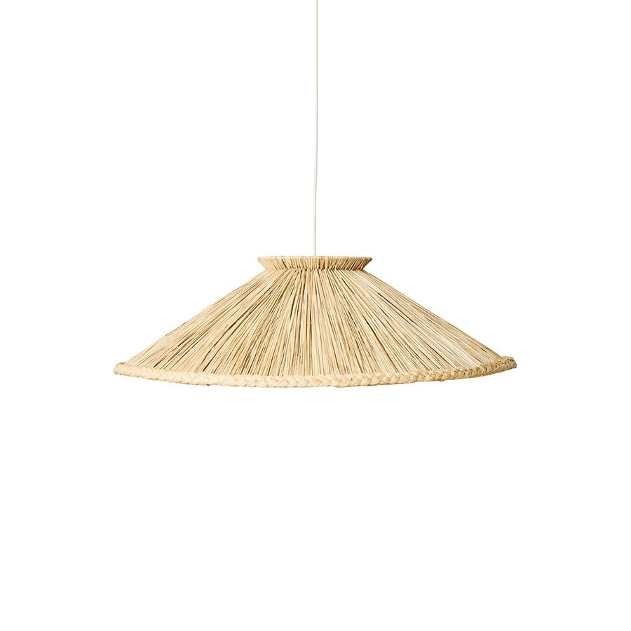 Raffia Pendelleuchte – HKLIVING – Ansicht 3