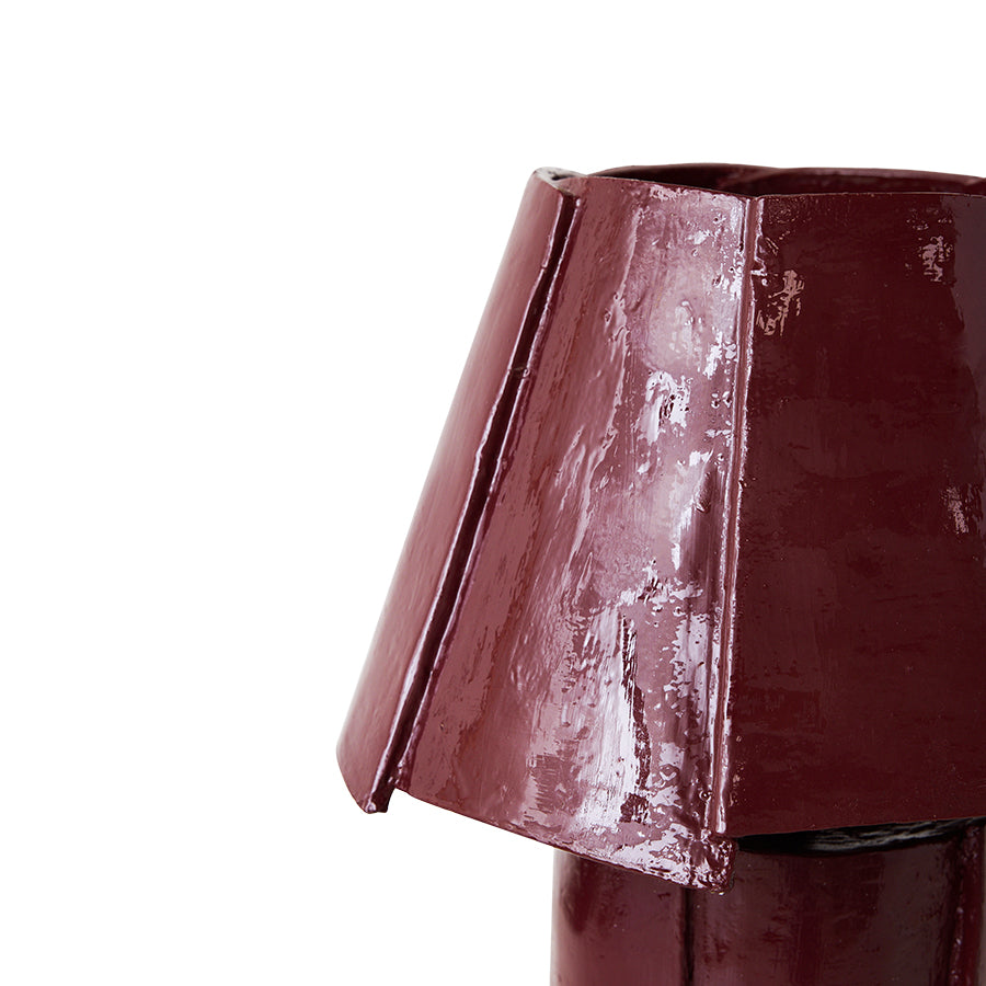Cotton Maché Table Lamp – HKLIVING – view 3