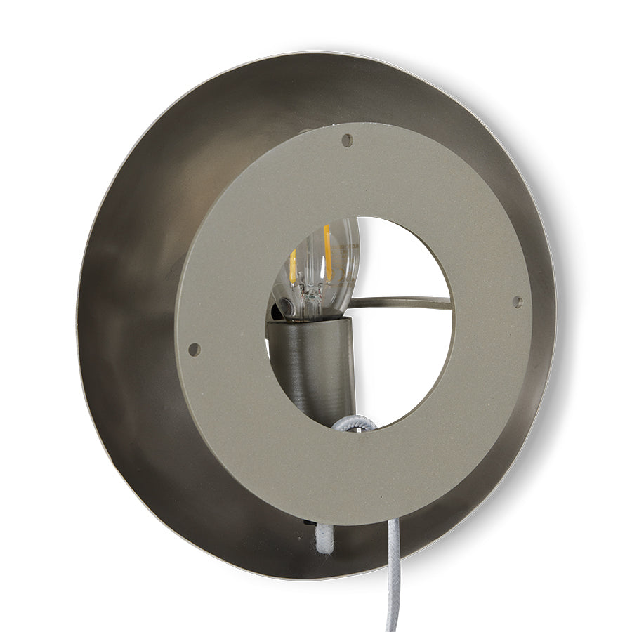 Orb Wall Lamp Chrome – HKLIVING – view 5