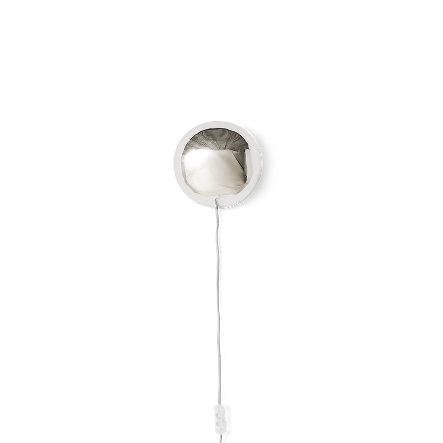 Orb Wall Lamp Chrome – HKLIVING