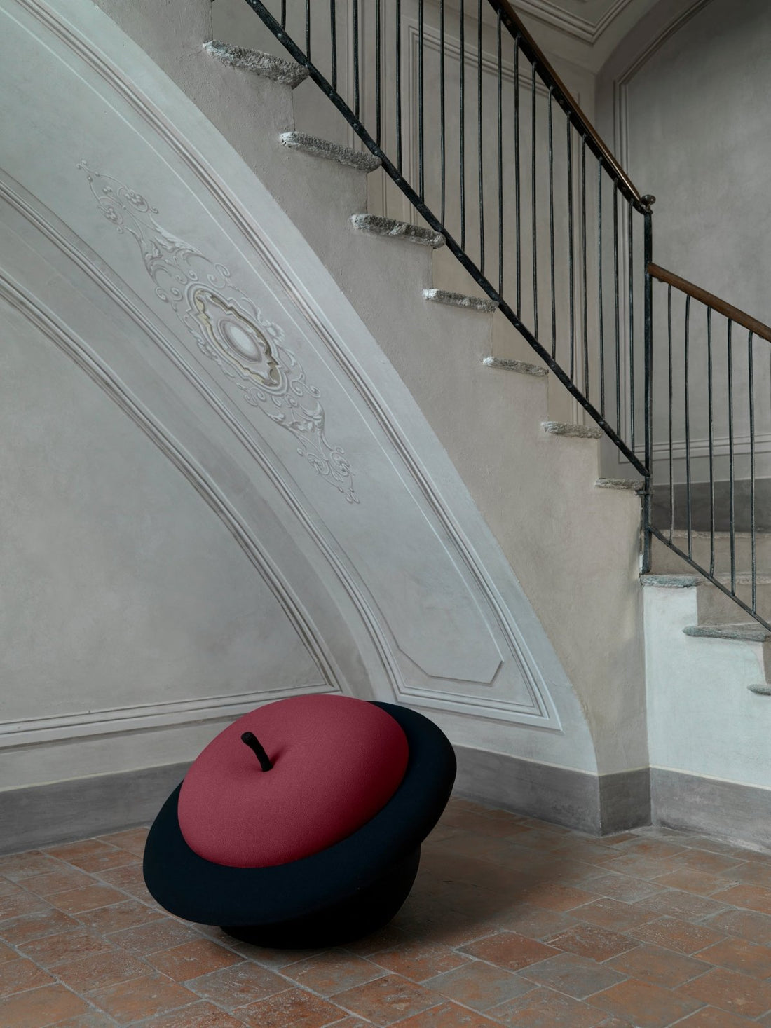 Magritta Armchair - Rouge - Sculpture - Gufram