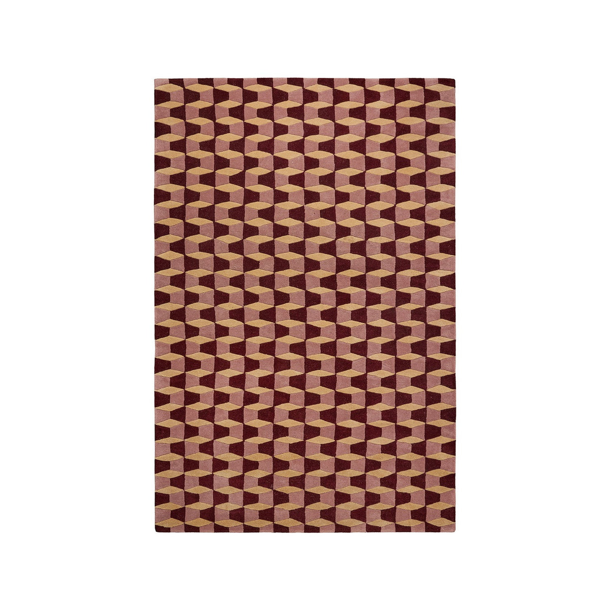 Berry/Oat - Groove Rug – Massimo Copenhagen