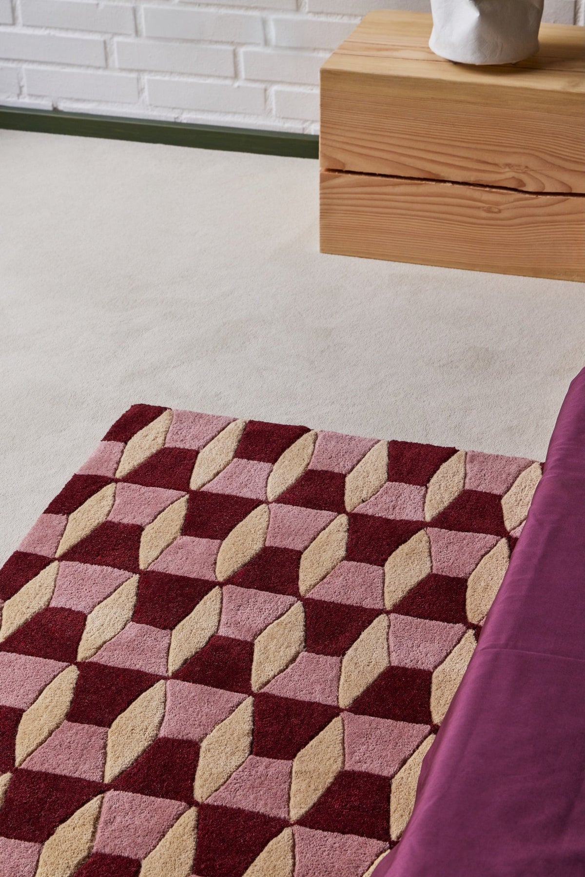 Berry/Oat - Groove Rug – Massimo Copenhagen – view 4
