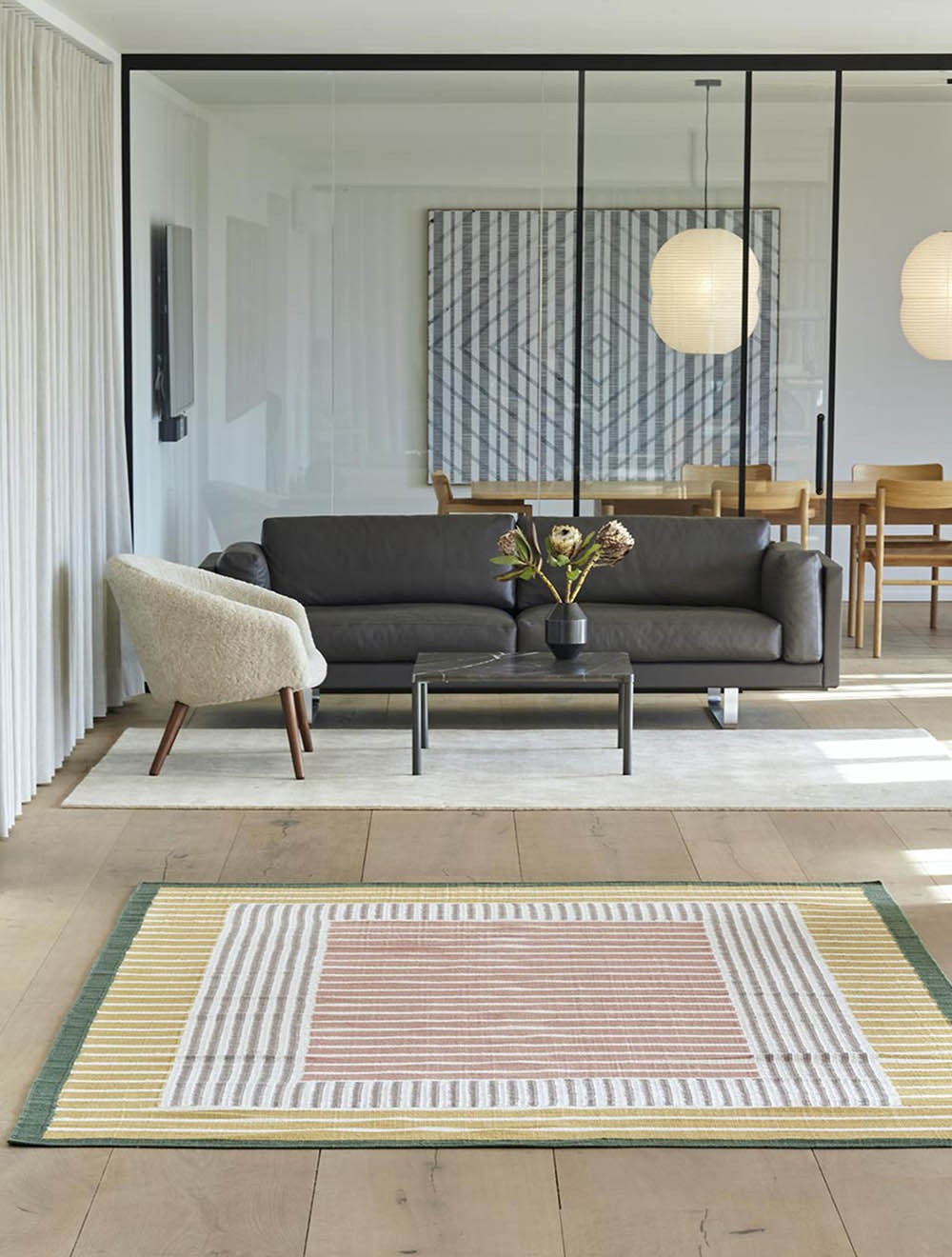 Multi - Hemp Rug