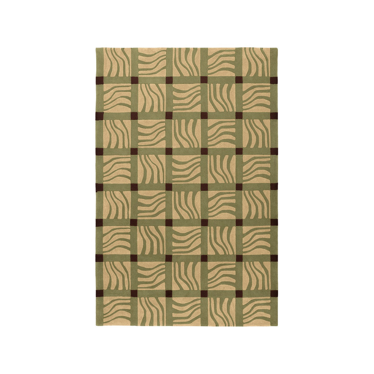 Sage - Wave Tempo Rug – Massimo Copenhagen