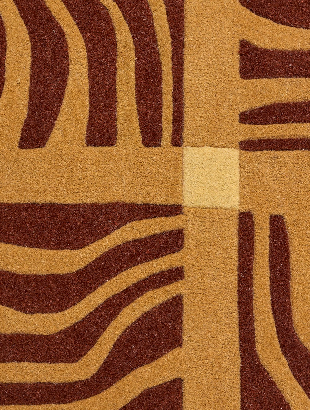 Terracotta - Wave Tempo Rug – Massimo Copenhagen – view 4