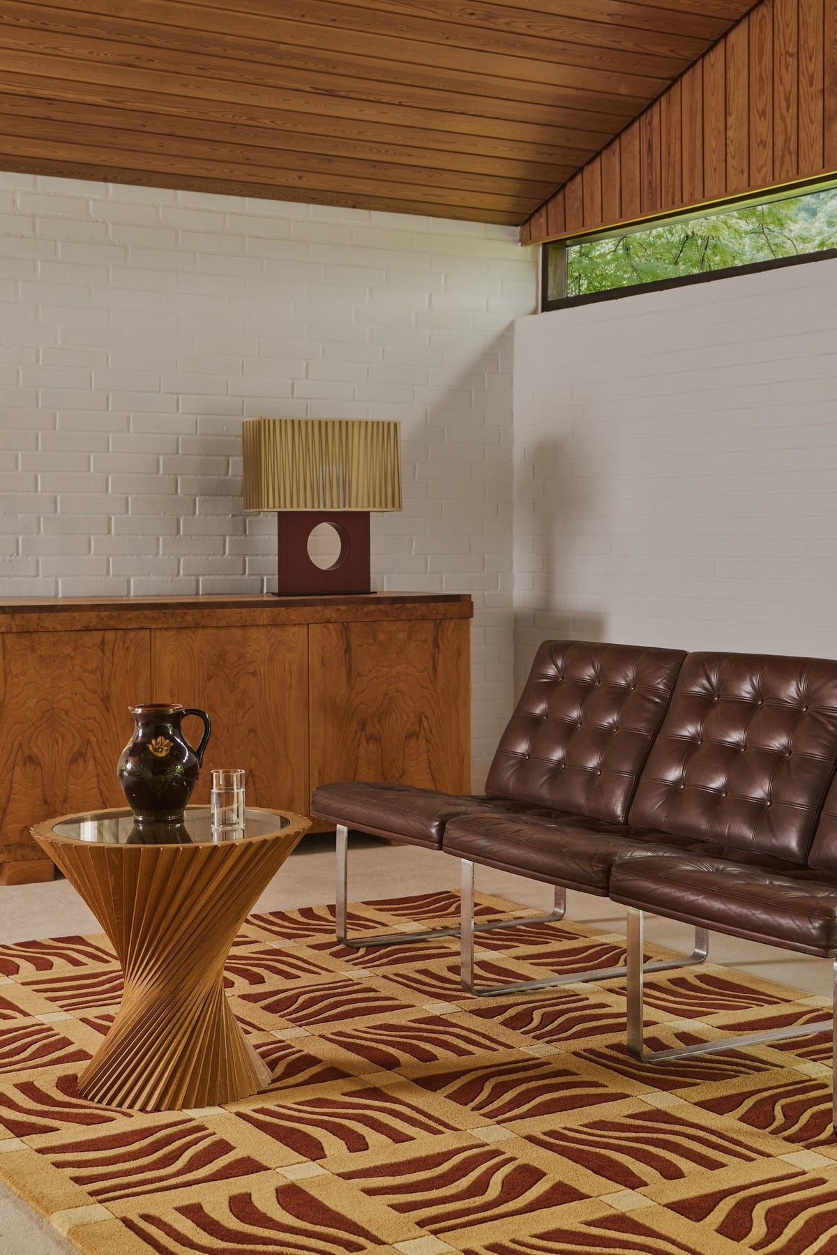 Terracotta - Wave Tempo Rug – Massimo Copenhagen – view 5