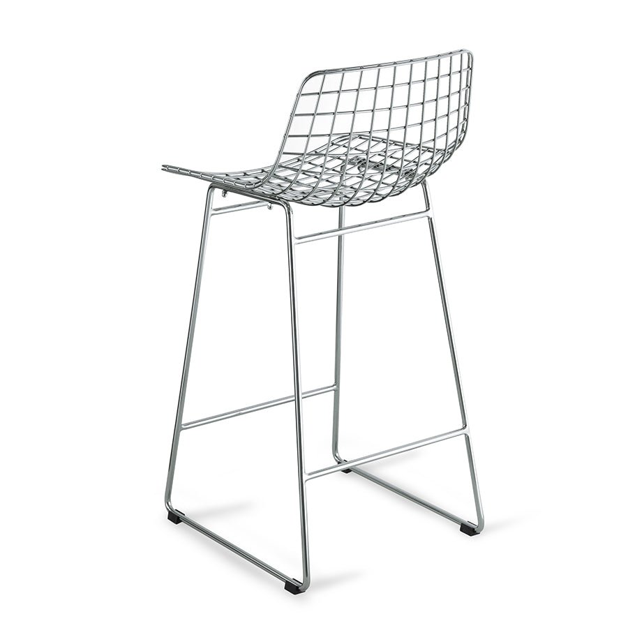 Metal Wire Bar Stool - Barhocker - HKLIVING – view 6