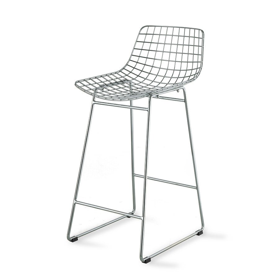 Metal Wire Bar Stool - Barhocker - HKLIVING