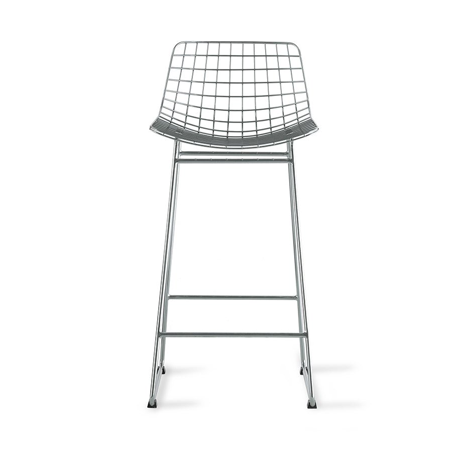 Metal Wire Bar Stool - Barhocker - HKLIVING – view 5
