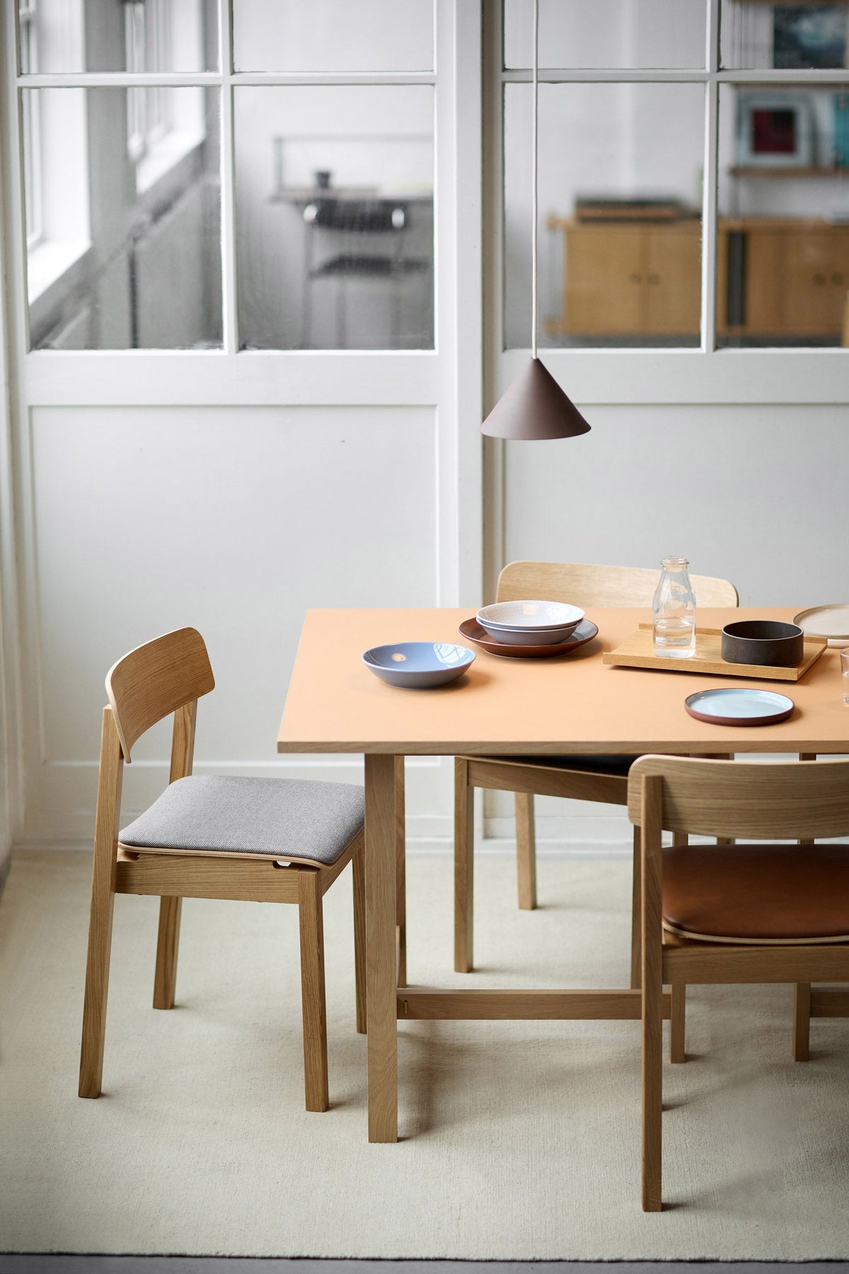 Ceramic Cone Pendant Lamp – MOEBE – view 10