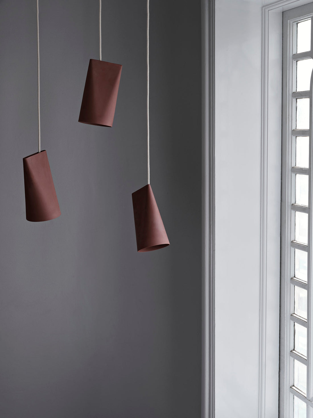 Ceramic Pendelleuchte – Schmal