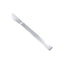 Table knife, short blade, L 21.3 cm