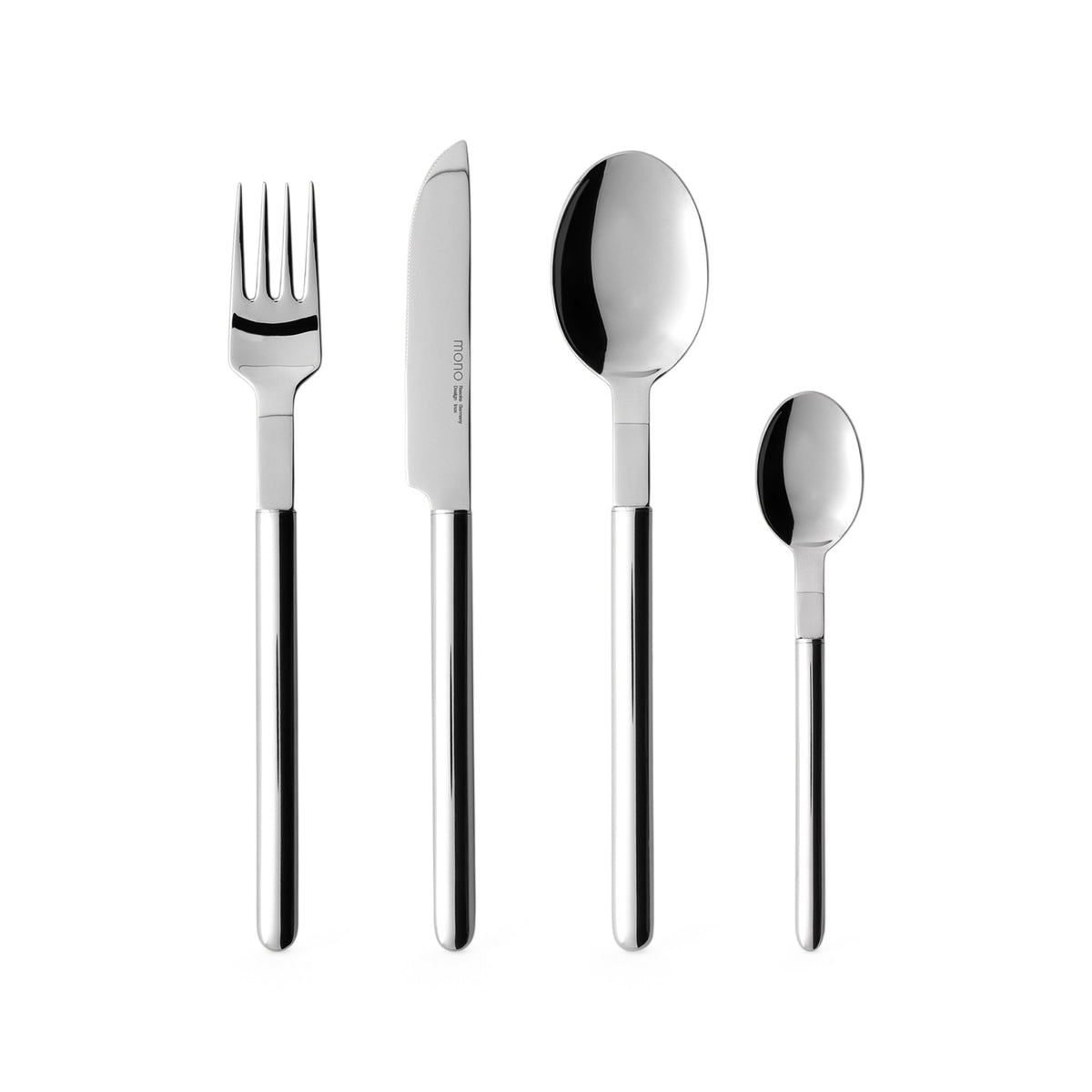 Mono Oval 4-Piece Cutlery Set