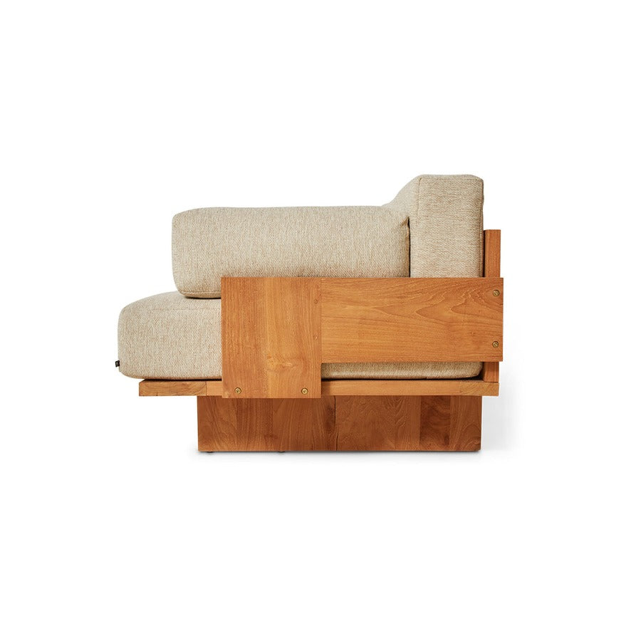 Outdoor Teak Sofa – HKLIVING – view 9