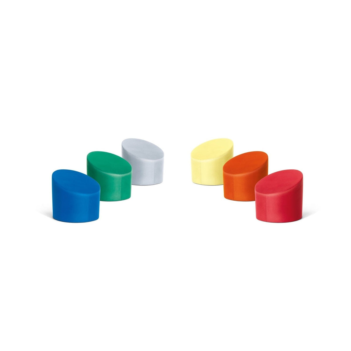 Mozza Pouf - Blue - Seating - Gufram