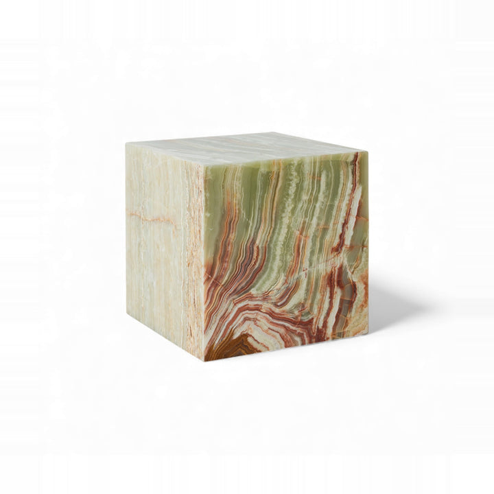 Onyx Marble Block Table – HKLIVING